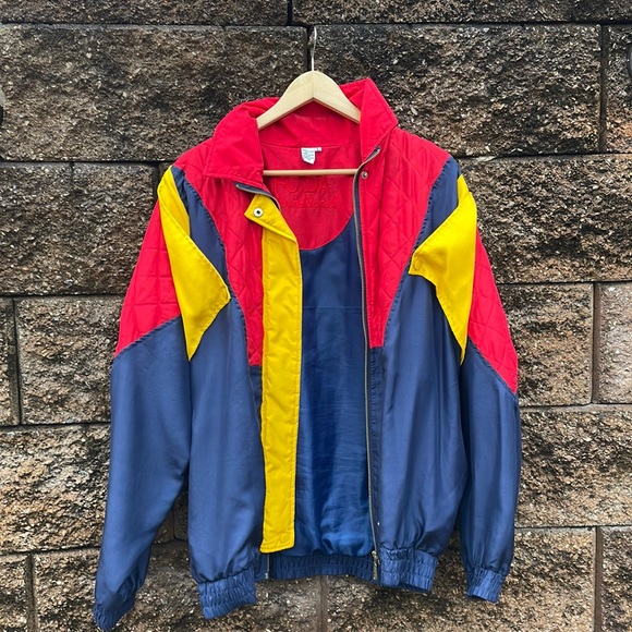 FUDA INTERNATIONAL Other - VINTAGE RARE COLORBLOCK FUDA JACKET 100% Silk